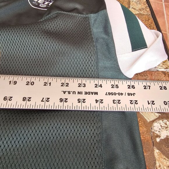 Reebok NFL New York Jets Chad Pennington #10 Jersey XL Green White - Picture 11 of 11